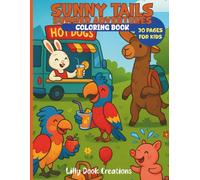Sunny Tails: Summer Adventures Coloring Book
