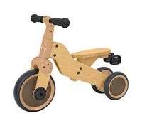 Sunny Walker 2 en 1 1000 Bicicleta Sin Pedales - Madera | Bici equilibrio y triciclo de 3 ruedas | Triciclo Bebe interior/exterior | Bicicleta de Tres Ruedas ninos/ninas de 2 a 5 anos