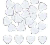 SUNNYCLUE 1 caja de 38 piezas de Cuentas de Concha, Cuentas de Nácar, Cuentas de Corazón, Cuentas de Amor de Corazón de Verano Blanco, Espaciador de Agua Dulce Natural, Cuentas Sueltas para Hacer Joya