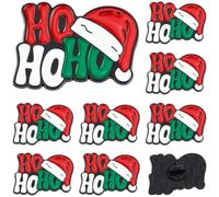 SUNNYCLUE 1 Caja de Pines Esmaltados Navideños Pines de Solapa Festivos Esm | Broches de Gorro de Papá Noel Navideños Hohoho Insignias de Solapa Regalos Al Por Mayor para Mujeres Sombreros de Festival Mo