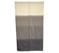 SunnyDayFabric Cortina de tela para puerta (85 cm x 150 cm) GENSOU Tapestry noren divisor de habitación (marrón)