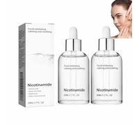 Sunnylas Niacinamide Serum Eliminador de Pecas, 50ml Niacinamide Serum, Niacinamide Serum Eliminador de Pecas, Para Rostro, Hidratante Y Humectante (2pcs)