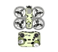Sunnylife Juego de pegatinas para DJI NEO Material PCV impermeable anti arañazos Sunblock cubierta remota con ranura guía de aire (8)