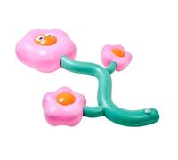 SUNNYLiFE Poppy The Peach Pink Flower Sprinkler, PVC, 225 x 78 x 15 cm