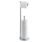 SunnyPoint Soporte de Papel higiénico para baño con Reserva, el área de Reserva Tiene Suficiente Espacio para Rollo Jumbo (Cromo)