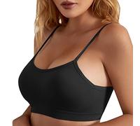 Sunnyuk Sujetador Sin Aros Push Up Lencería Mujer Comfort V Profundo Vestidos Yoga Deportivo Sujetador V Profundo Estampado Correr Fitness Top Mujer Elegantes De Vestir Valentin Regalos