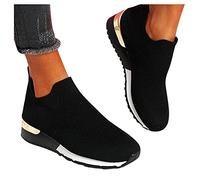 Sunnyuk Zapatillas Deportivas Mujer Deporte Malla Zapatos Deportivos Duraderos De Ligeras Y Transpirable Niñas Zapatos Para Correr Zapatos De Tenis Slip On Ocio Plano Para Gimnasio Running Jogging