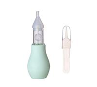 Sunnyushine Booger Sucker for Baby | Aspiradora nasal para bebés de bulbo con pinzas para la limpieza de la nariz | Toddlers Snot Mucus Remover para aliviar la congestión nasal del bebé