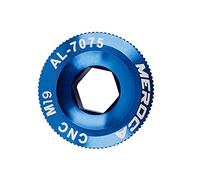 Sunnyushine Tornillos de bicicleta Parts Crank Arm - Brazo Bolt CNC - Tapas M18 mm M19 mm M20 mm - Brazo de manivela - Perno de fijación de aleación de aluminio para Shimano