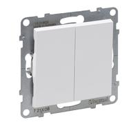 SUNO 2 MÓDULO BLANCO CONECTOR UNIVERSAL 2X ABRAZADERAS 721108