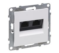 SUNO 2 MÓDULO BLANCO ENCHUFE ORDENADOR 2X EAU 8 Suno2 721151