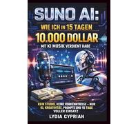 Suno AI: Wie ich in 15 Tagen 10.000 Dollar mit KI Musik verdient habe: Kein Studio, keine Vorkenntnisse - nur KI, Kreativität, Prompts und 15 Tage voller Einsatz