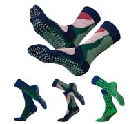 Sunolkie Calcetines de Yoga Antideslizantes Coloridos, Divertidos y Artísticos para Mujer, Calcetines de Pilates Antideslizantes, Ideas de Regalo de Invierno para tu Mejor Amiga, Día de la Madre