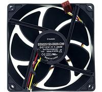 Sunon EE92251S3-D020-C99 PVA092G12M - Ventilador de refrigeración para ordenador Dell Vostro 200 400 430 460 470 Mini Tower RKC55 X755M XPS 8300 8500 8700 DC12V 3-Pin 92 pines 9x92x25mm