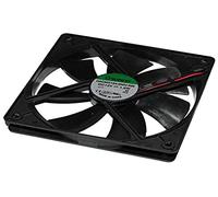 SUNON Ventilador axial 12 V, 1,9 W, 120 x 120 x 25 mm, 93,4 m³/h, 30 dB; Sunon HAC0251S4-999