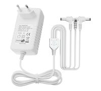 SUNOYA Adaptador de red de 4,5 V, fuente de alimentación de 4,5 V compatible con Lemax, accesorios de iluminación navideña para decoración de edificios, adaptador de alimentación con 3 posibilidades