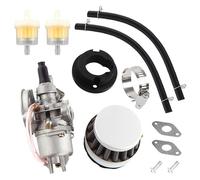 SUNOYA Carburador Desbrozadora, Espacio Del Orificio Del Carburador 38 mm, Carburadores De Cortacésped, Carburador Moto 49cc para Motor Universal De 2 Tiempos De 47 cc, 49 cc, Mini Moto, Dirt Bike