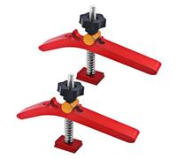 SUNOYA T Track M8 2 Piezas, Aleación de Aluminio, Abrazaderas de sujeción T-Track, T Track Clamp, Abrazadera de Sujeción en T, Abrazaderas T-Track, Barra de Herramientas de Carpintería DIY