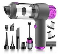 SunplusTrade Aspirador de Mano, 20000Pa Mini Aspirador Recargable, Aspirador Portátil y Potente de 4000 mAh para Coche, hogar, Oficina y Pelo de Mascotas