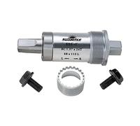 Sunrace BBS18 Eje de Pedalier, Gris, 113 mm