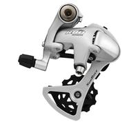 SUNRACE Cambio Stroke 8V.ATT.BU | Sunrace Desviador trasero RD-R81 de 8 velocidades, construcción de aluminio y acero