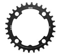 Sunrace CRMX00 Plato, Negro, 34 Dientes