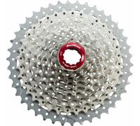 SunRace CS-MX3 10-Speed Ancho Alcance Casete 11-42T Plata MTB Montaña 10sp
