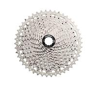 SUNRACE CSMS8 11-Speed Cassette 11-42T. Metallic PIÑON, Adultos Unisex, Plateado, ESTANDAR