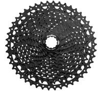 SUNRACE CSMS8 11-Speed Cassette 11-46T. Black, Adultos Unisex, Plateado, ESTANDAR