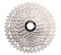 SUNRACE CSMS8 11-Speed Cassette 11-46T. Metallic PIÑON, Adultos Unisex, Plateado, ESTANDAR