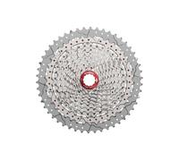SunRace CSMX8 11-Speed Cassette 11-46T. Metallic, Adultos Unisex, Plateado, ESTA