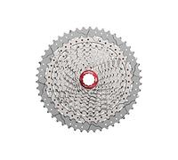 SunRace CSMX8 11-Speed Cassette 11-46T. Metallic, Adultos Unisex, Plateado, ESTANDAR