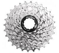 SUNRACE CSR86 8-Speed Cassette 11-28T. Nickel PIÑON, Unisex Adulto, Multicolor, ESTANDAR