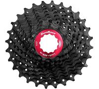SunRace CSRX1 11-speed road bike cassette gradation 11-28 EAS Black