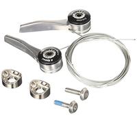 SunRace LE488 Juego de Palancas de Cambio de Estructura, Plata, 8 Velocidades