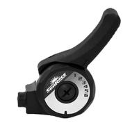 SunRace M2T - Palanca de Cambios de Pulgar con Abrazadera de Manillar, 6 velocidades, Mano Derecha