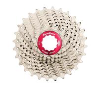 SUNRACE MX Ruota Libera 11V Unisex Adulto, Argento/Rosso, 11-32D