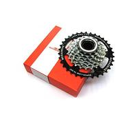 Sunrace Rueda fija Sturmey Archer MFM4S de 7 CV, compatible con dientes, roscada de 7 velocidades, cromada