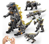 Sunrad 5 en 1 Technic Remote Controlled Construction Toy with App & Remote Control Technic Robot Dinosaur Construction Kits 935 Pieces, Robot Children for Boys, RC Toy Gift for Children from 8-14+