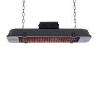 SunRed Infrarrot Deckenheizstrahler Vintage Dark 2500W Negro 2 Niveles