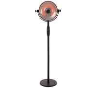 Sunred Retro Sphere Stand Modelo 2100 W Carbon Fibre, Negro, 48 x 48 x 200 cm, rss16