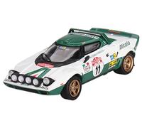 サンリッチ(Sunrich) MINI GT x MiJo Exclusives 1/64 Lancia Stratos HF Larry Sanremo 1975 Ganador #11 (mango izquierdo) Producto terminado, MGT00628-MJ