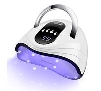 SunrichSunrich - Lámpara de secado de uñas UV LED, 120 W, , , Secador de uñas; blanco., 6.4[set de ]