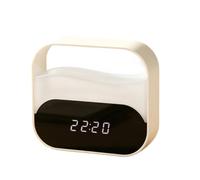 Sunrise Alarm Clock, Double Alarm Bedside Timepiece With Dimmable Light