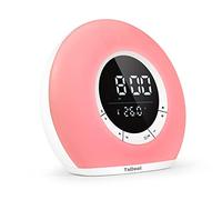 Sunrise Alarm Clock Wake Up Light Luz nocturna Altavoz Bluetooth, rutina personal del sueño, luz de lectura en la mesita de noche, entrenador del sueño de los niños, lámpara de lactancia materna