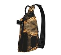 Sunrise Beach Starfish Lake Camping Diagonally Sling Bag, Crossbody Sling Backpack Shoulder Chest Bag para Mujeres Hombres, Travel Hiking Daypack