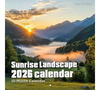 Sunrise Landscape Calendar 2026: Quiet moments and glowing skies at the break of each day