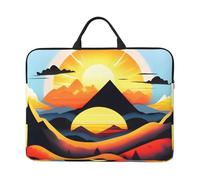 Sunrise Mountain Prints - Funda para portátil de 14 pulgadas, impermeable y a prueba de golpes, adecuada para oficina, trabajo, viajes de negocios y viajes diarios.