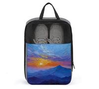 Sunrise Over A Mountain - Bolsa de zapatos para viajes, uso diario, bolsa de almacenamiento antipolvo para zapatos de golf