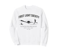 Sunrise Running Coffee Miles Music Corredor de la mañana Sudadera